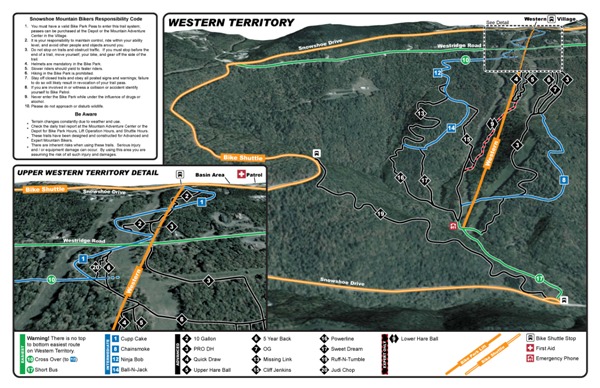 2011 Bike Park Maps-Western